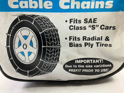 Laclede 1018 Snap-Lock Snow Cable Chains - P185/60R13, 165/65R14, 165/70R14