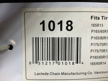 Laclede 1018 Snap-Lock Snow Cable Chains - P165/70R360, P165/70R365