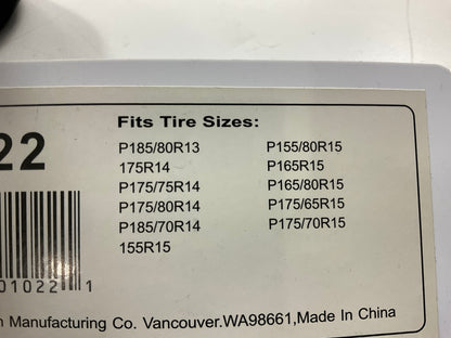 Laclede 1022 Tire Snow Chains 165/80R15, 185/70R14, 175/70R15, 175/80R14