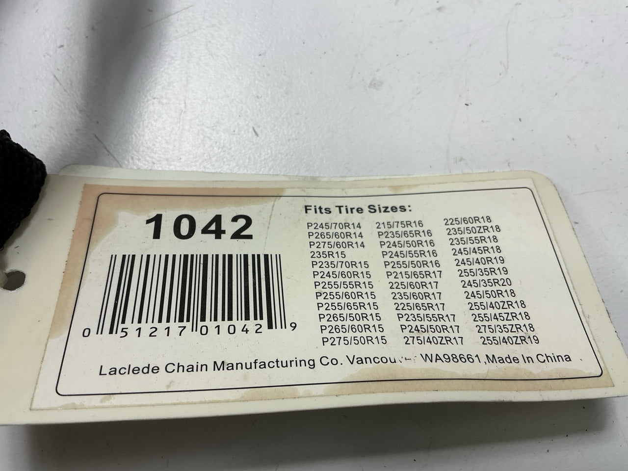 Laclede 1042 Tire Snow Chains PAIR 245/45-18, 235/45-18, 255/40-18, 265/35-18