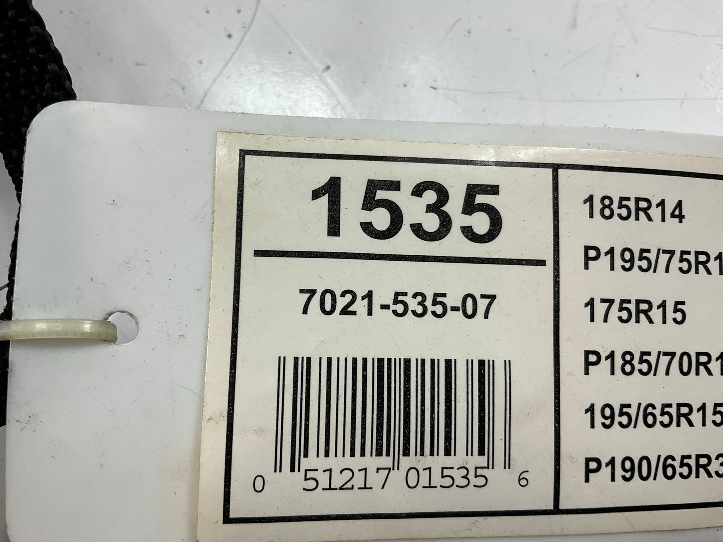 Laclede 1535 Tire Snow Chains PAIR 195/60R16, 195/65R15, 185/70R15, 195/75R14