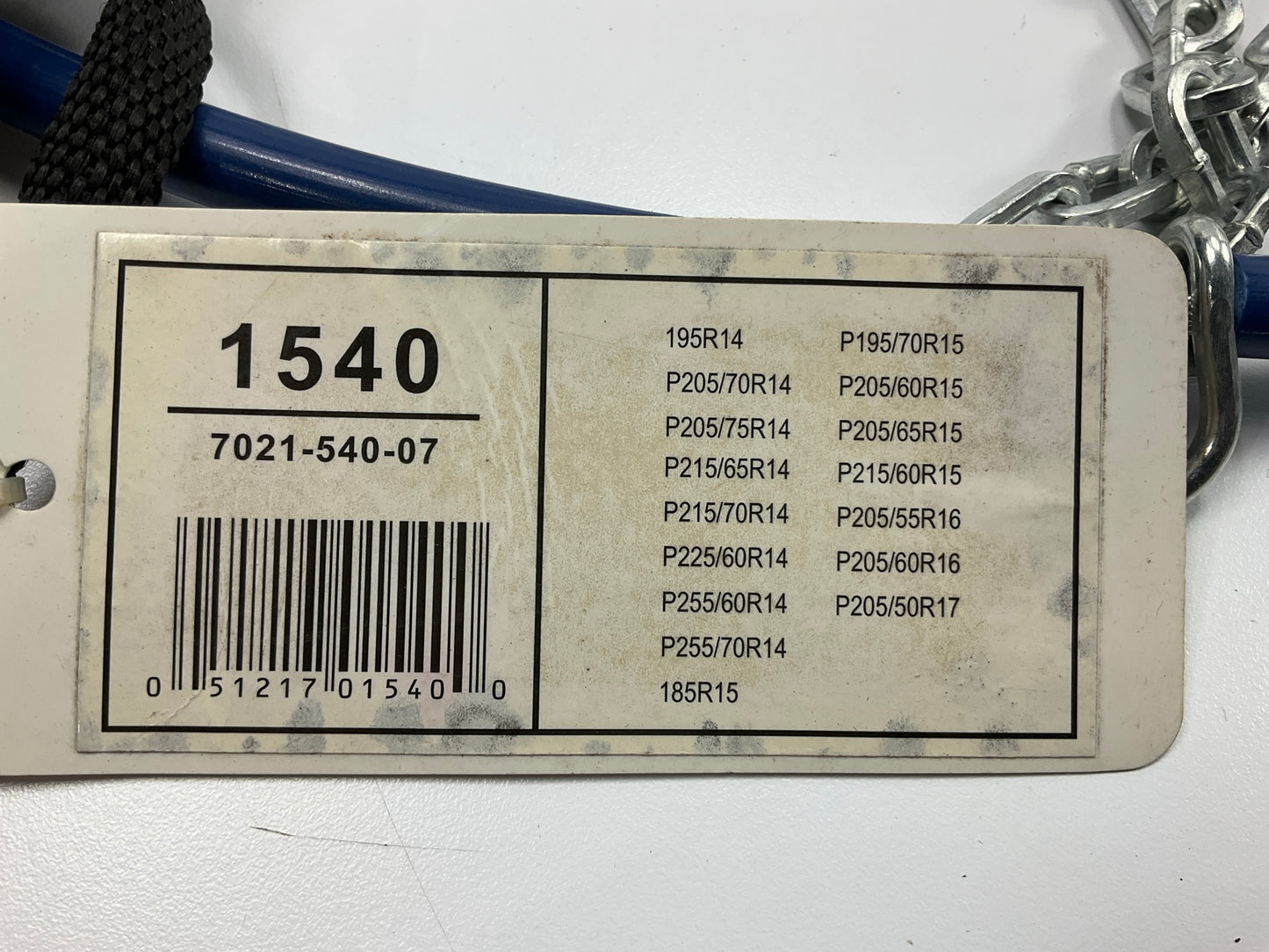 Laclede 1540 Tire Snow Chains PAIR 205/55R16, 205/60R16, 205/50R17, 205/65R15