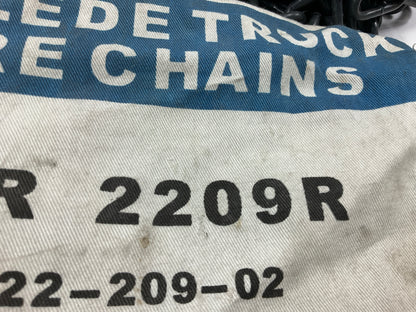 Laclede 2209R Tire Snow Chains PAIR 195/75R14, 205/75R14,  7.00-14LT, 185-14