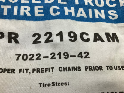 Laclede 2219CAM Tire Snow Chains PAIR 235/65R18, 235/60R18, 255/45R18, 245/70R16