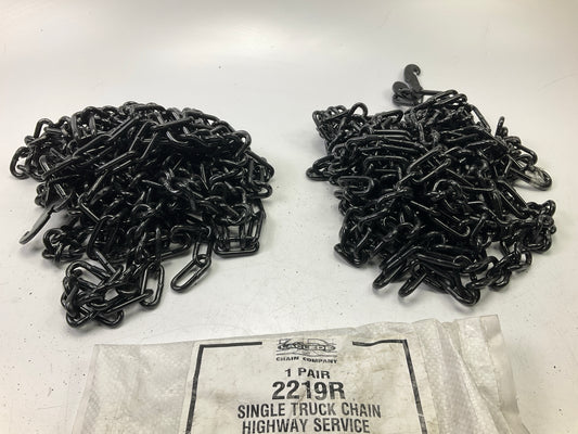 Laclede 2219R Tire Snow Chains 235/60R18, 215/85R16, 235/65R18