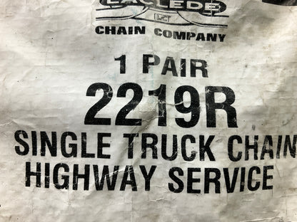 Laclede 2219R Tire Snow Chains 235/60R18, 215/85R16, 235/65R18