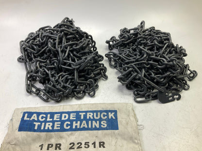Laclede 2251R Tire Snow Chains PAIR 11.00-20, 12-22.5, 12.5-22.5, 295/80R22.5