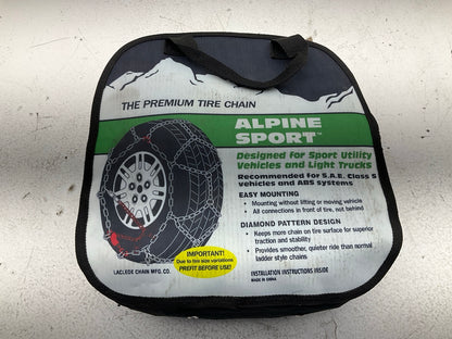 Laclede 2324 Premium Tire Snow Chains 265/70R16, 275/60R17, 275/55R18 235/55R20