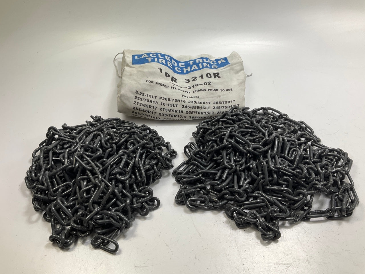 Laclede 3210R Tire Snow Chain PAIR 265/75R16, P265/70R17, 265/70R17LT, 275/55R18
