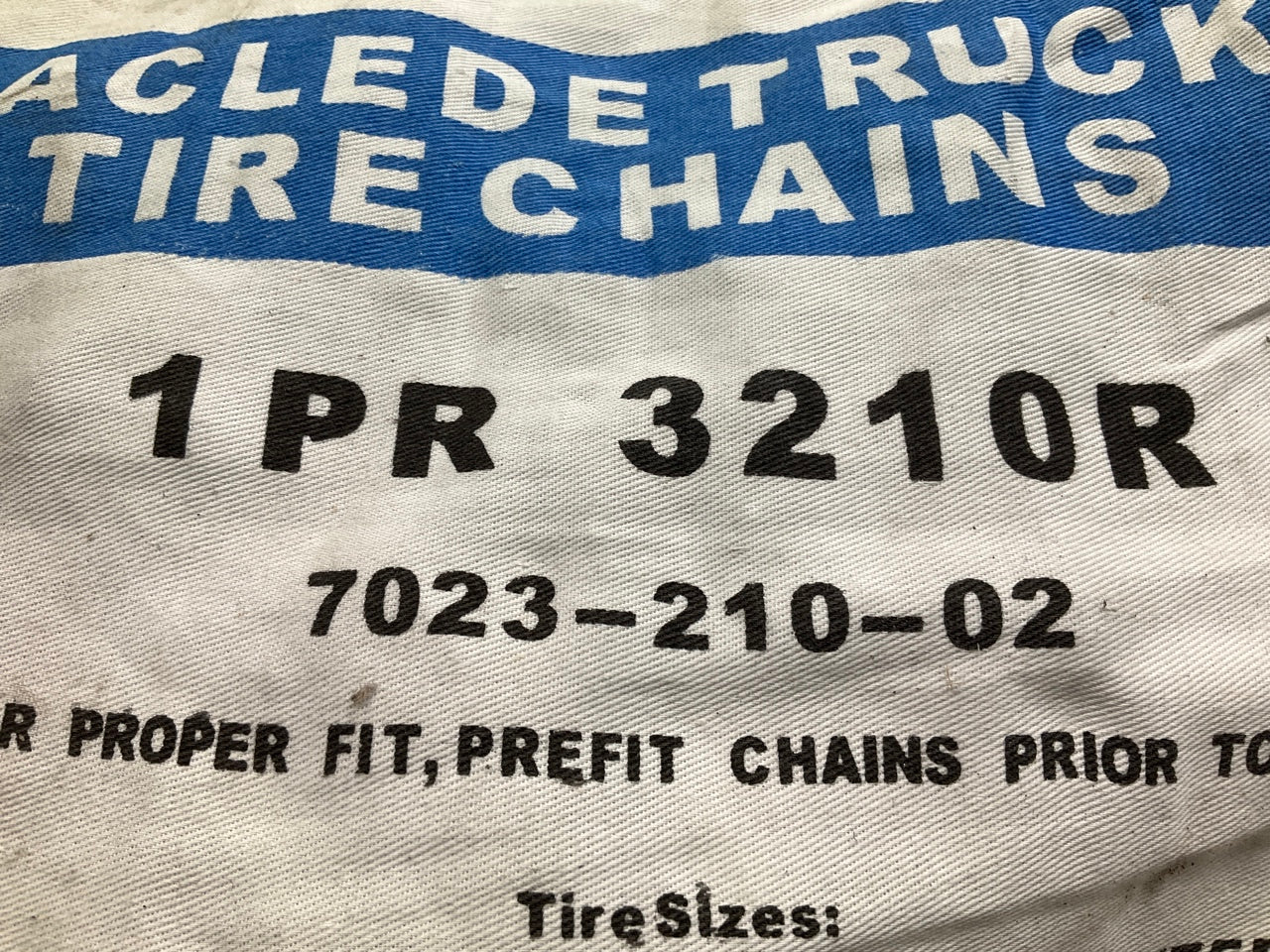 Laclede 3210R Tire Snow Chain PAIR 265/75R16, P265/70R17, 265/70R17LT, 275/55R18