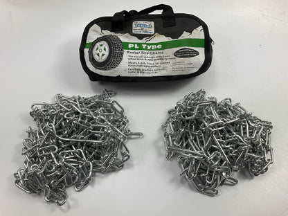 Laclede Tire Snow Chain PAIR 215/50R17, 205/50R17, 215/55R16 205/65R16 205/60R16