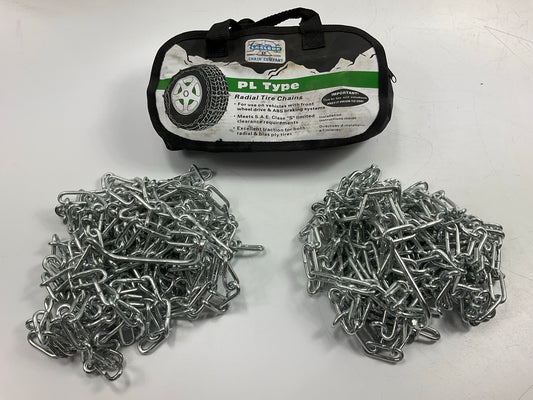 Laclede Tire Snow Chain PAIR 215/50R17, 205/50R17, 215/55R16 205/65R16 205/60R16