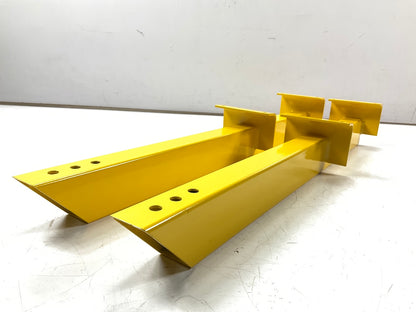 Lakewood 20475 Traction Bars, Universal, 28'' Length, Steel, Yellow Pair