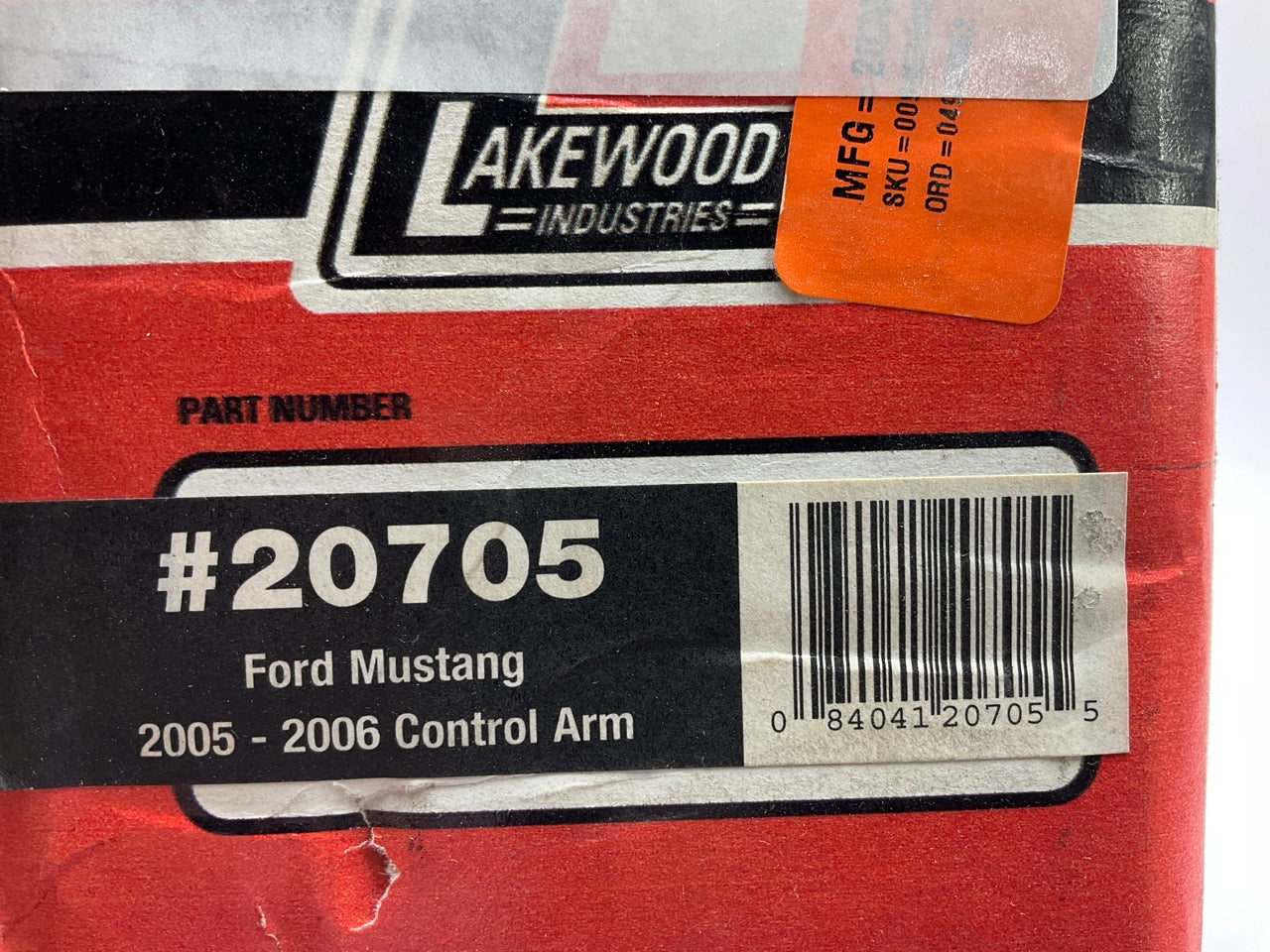 (2) Lakewood 20705 Adjustable Rear Upper Control Arm - 2005-2010 Ford Mustang