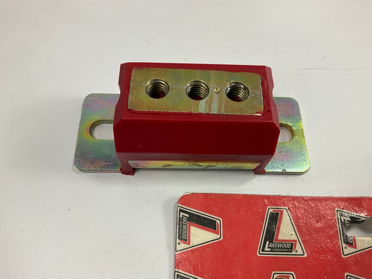 MISSING ALL HARDWARE, As Shown - Lakewood 24350 Polyurethane Transmission Mount
