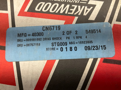 Lakewood 40300 50/50 Series Street And Strip Rear Drag Shock, ONE SHOCK AS SHOWN