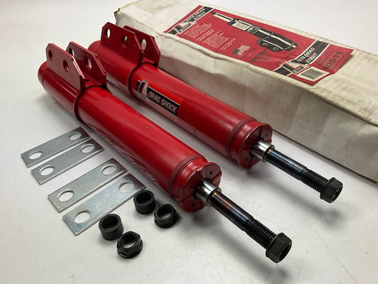 (2) Lakewood 40511 Drag Racing Struts - Front - 90/10