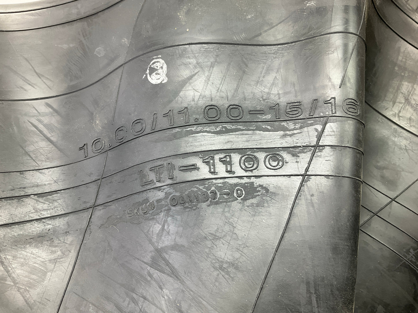 (2) Larin LTI-1100 Heavy Duty Tractor Inner Tire Tubes 10.00/11.00-15/16