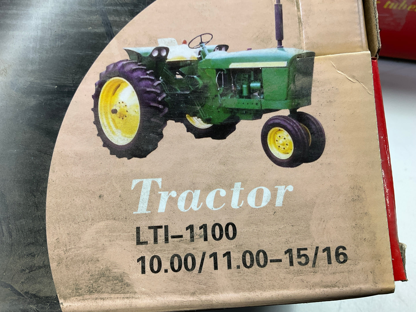 (2) Larin LTI-1100 Heavy Duty Tractor Inner Tire Tubes 10.00/11.00-15/16