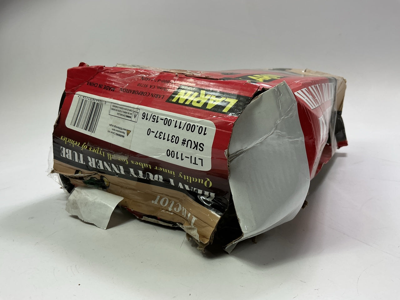 OPEN BOX - Larin LTI-1100 Heavy Duty Tractor Inner Tire Tube 10.00/11.00-15/16