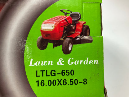 PAIR - Larin LTLG-650 HD Lawn & Garden Inner Tire Tube 16x6.50-8
