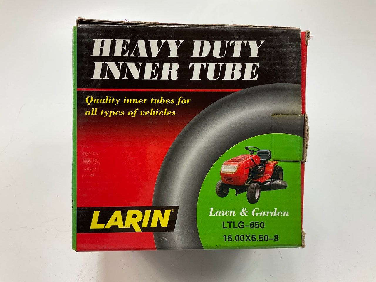 Larin LTLG-650 HD Lawn & Garden Inner Tire Tube 16x6.50-8