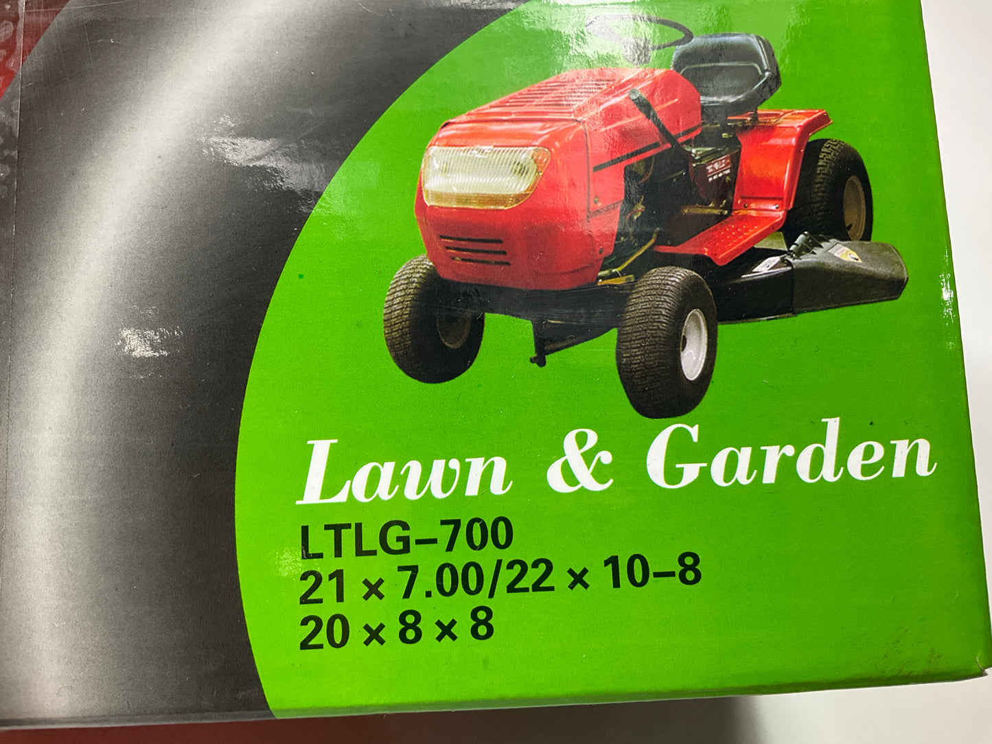 (2) Larin LTLG-700 Heavy Duty Lawn & Garden Inner Tire Tubes 21 X 7.00/22 X 10-8