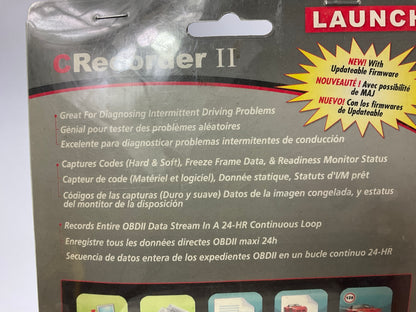 Launch 301050037 CRecorder Car Running Data Recorder OBD2 OBDII Data Logger