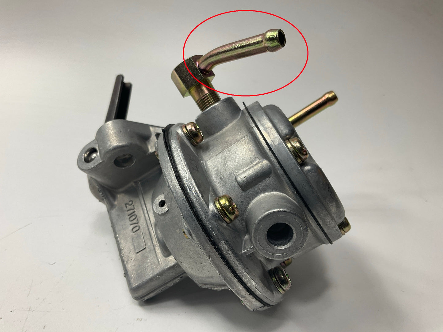 DAMAGED FITTING - Lazorlite L21-1630 Fuel Pump For 1980 Datsun 310 - OEM NIKKI
