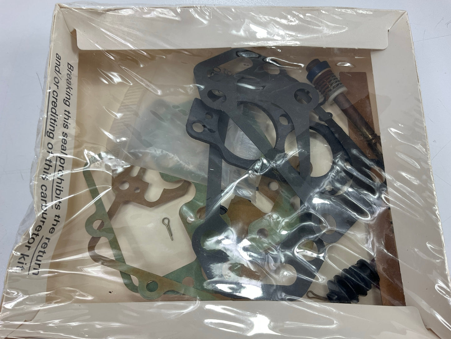 Lazorlite L24-2543 Carburetor Rebuild Kit 84-87 Ford 2.3L For Holley 1BBL 1949C