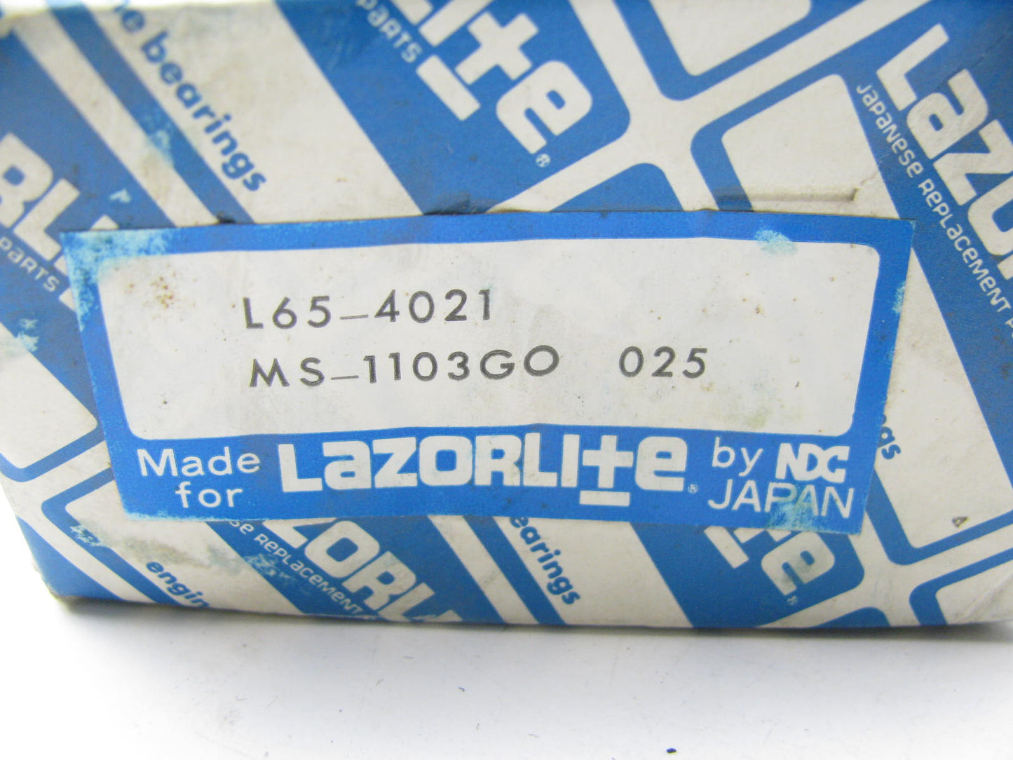Lazorlite L65-4021 Main Bearings - .25mm Size