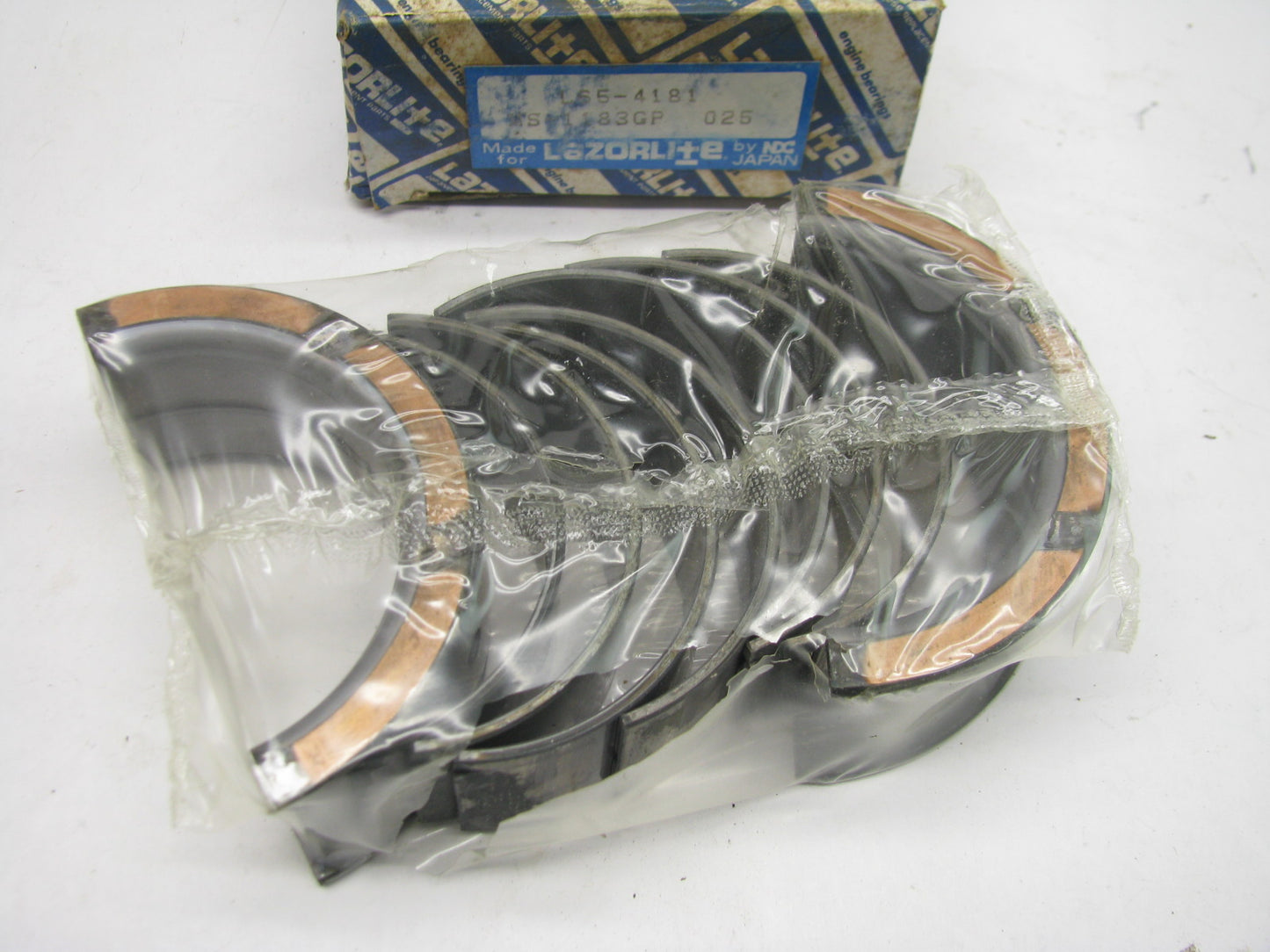 Lazorlite L65-4181 Main Bearings 0.25mm For 1974-1989 Nissan L20B Z20 Z22 Z24