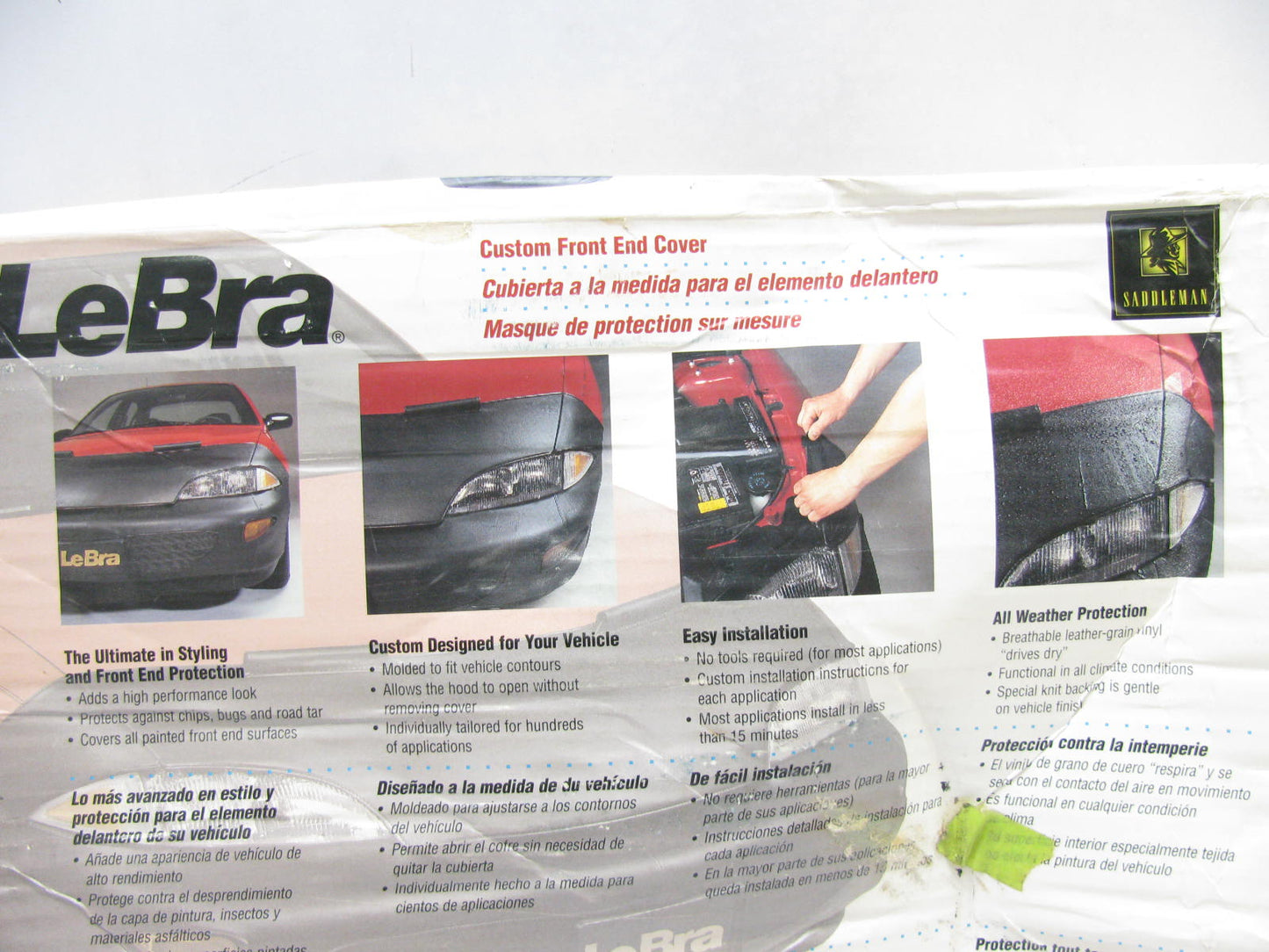 Lebra 55617-01 Front End Cover Bra For 1997-2001 Dakota, 98-01 Durango