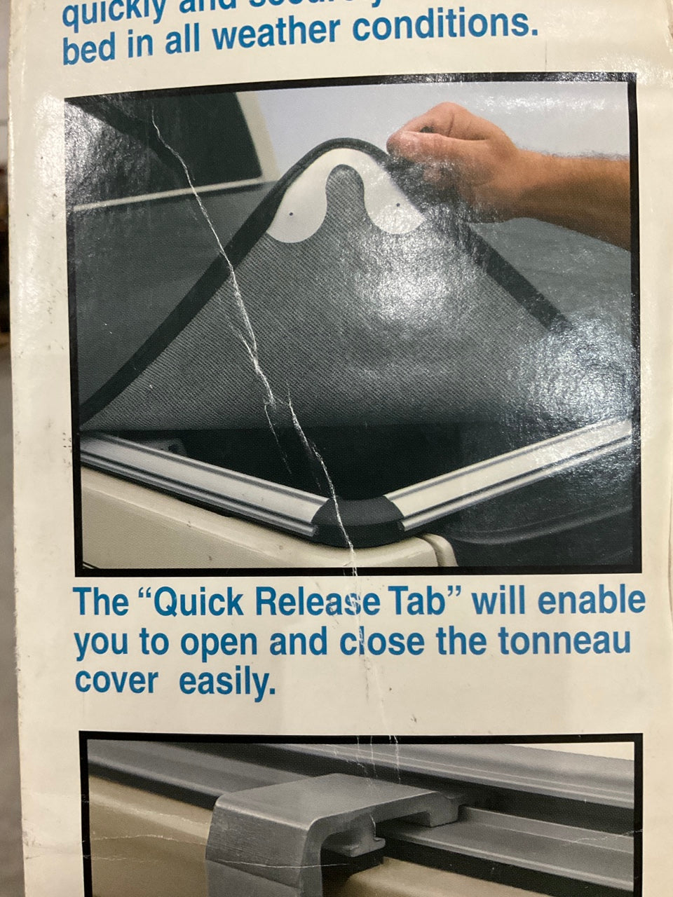 Lebra 93-84061-01 Tonneau Bed Cover For 87-04 Dodge Dakota 6.5 FT SB Reg/Ext Cab