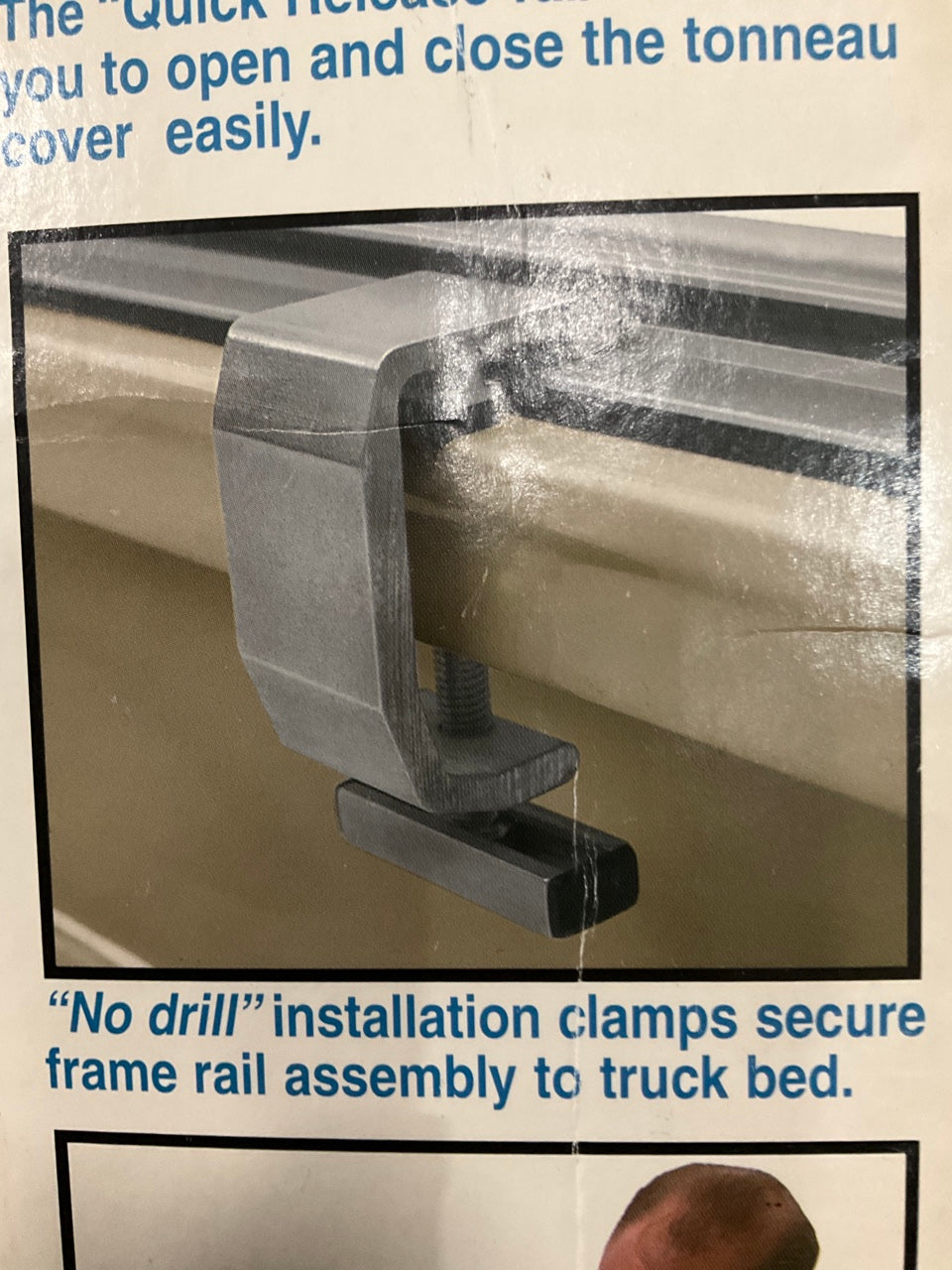 Lebra 93-84061-01 Tonneau Bed Cover For 87-04 Dodge Dakota 6.5 FT SB Reg/Ext Cab