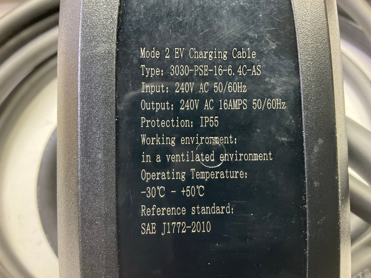 Lectron EVCHARGE6-20 Electric Vehicle Charger; 240V 16 Amp Level 2 EV Charger