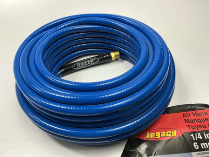 Legacy HWF1450BL2  1/4'' X 50 Foot Blue PVC Air Hose, 1/4'' Ends
