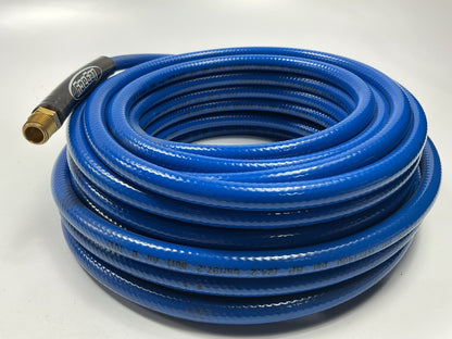 Legacy HWF1450BL2  1/4'' X 50 Foot Blue PVC Air Hose, 1/4'' Ends