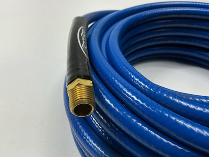 Legacy HWF1450BL2  1/4'' X 50 Foot Blue PVC Air Hose, 1/4'' Ends