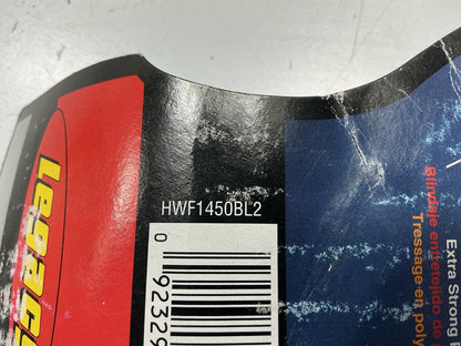 Legacy HWF1450BL2  1/4'' X 50 Foot Blue PVC Air Hose, 1/4'' Ends