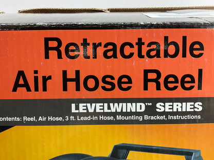 Legacy L8305 Retractable Levelwind Air Hose Reel, 3/8'' X 50'