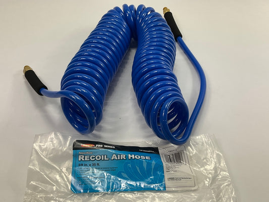 Legacy LP3842014  3/8'' X 35' Recoil Polyurethane Air Compressor Hose 3/8'' MNPT