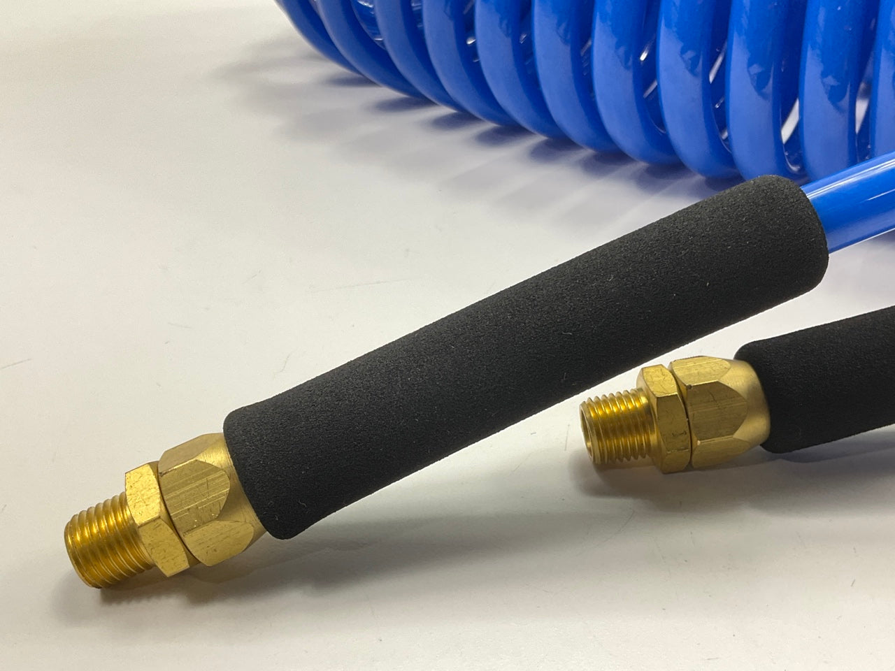 Legacy LP3842014  3/8'' X 35' Recoil Polyurethane Air Compressor Hose 3/8'' MNPT
