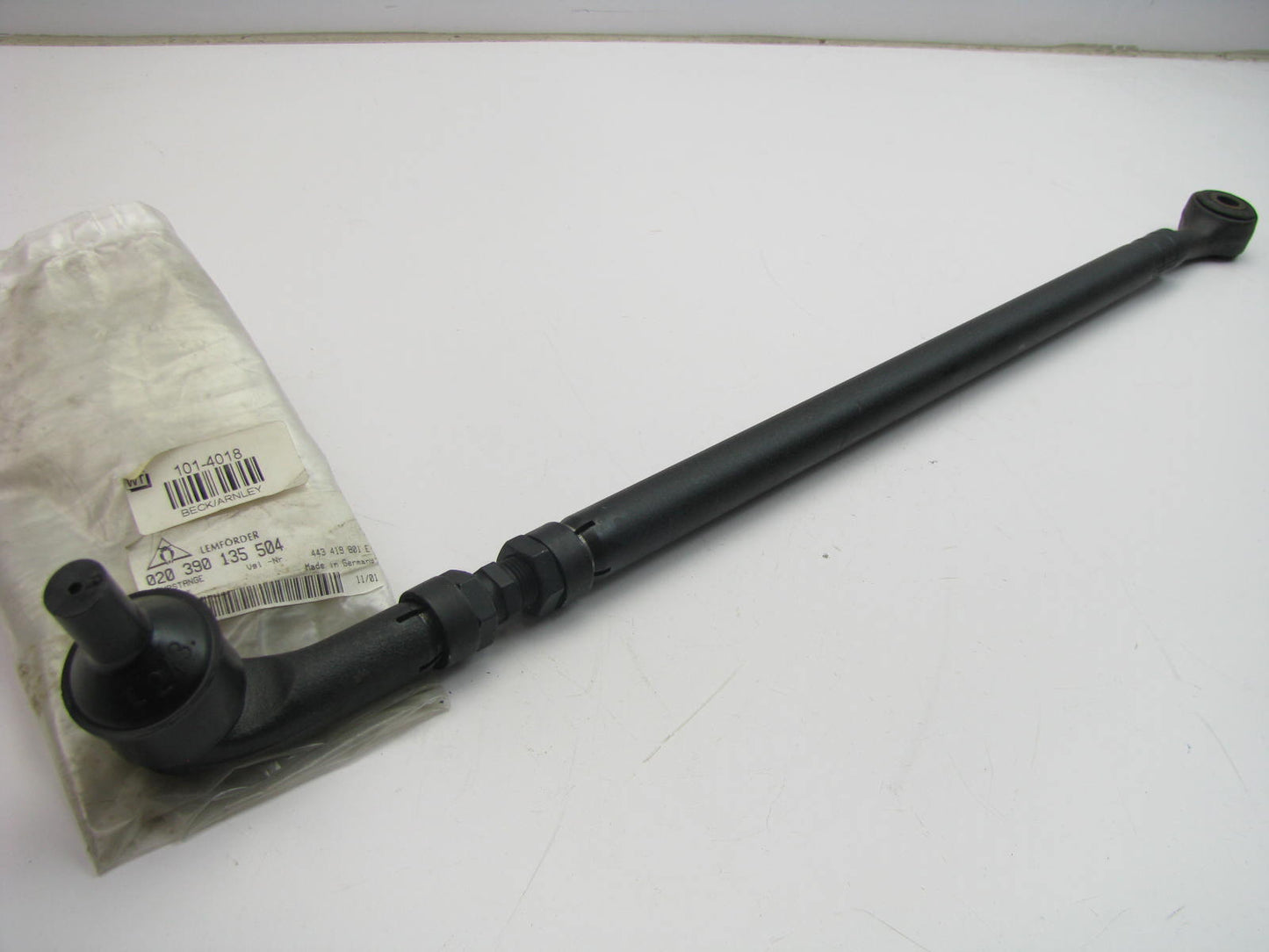 Lemforder 020390135504 LEFT Steering Tie Rod End Relay Rod - 1984-1988 Audi 5000