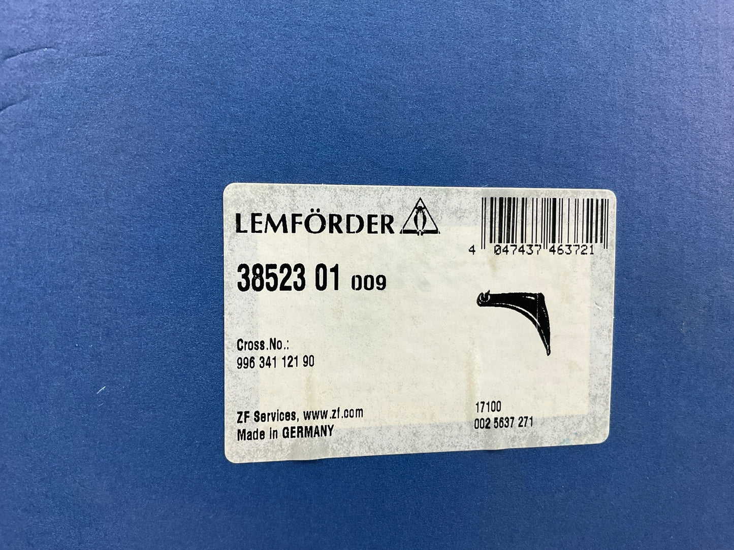 Lemforder 38523 01 Front Right Lower Control Arm For 2002-2005 Porsche 911 Turbo