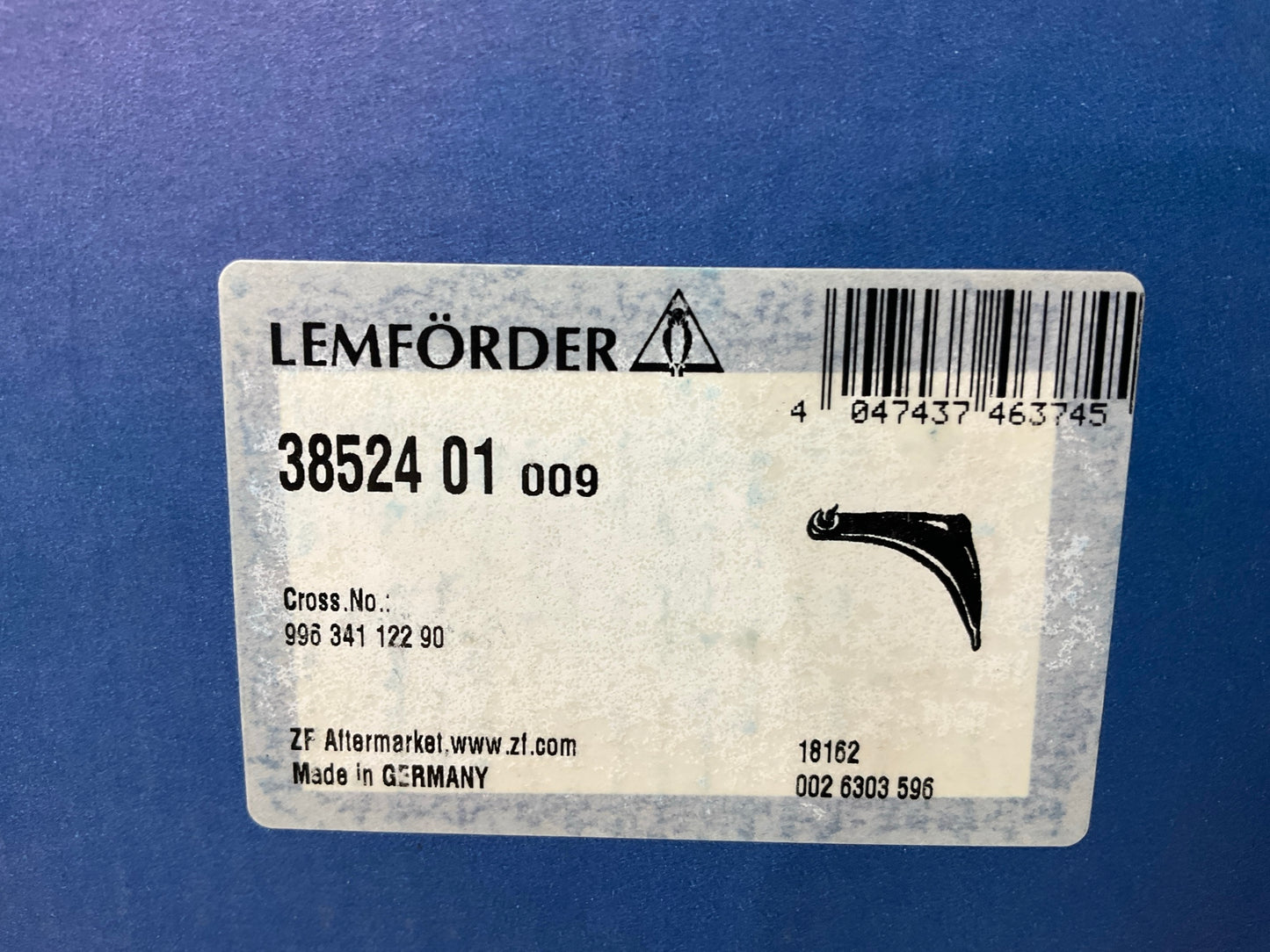 Lemforder 38524-01 Front Left Lower Control Arm For 2002-2005 Porsche 911 Turbo