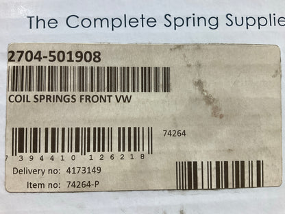 Lesjofors 2704-501908 Front Coil Spring - 1998-2000 VW Passat 1.8L TURBO