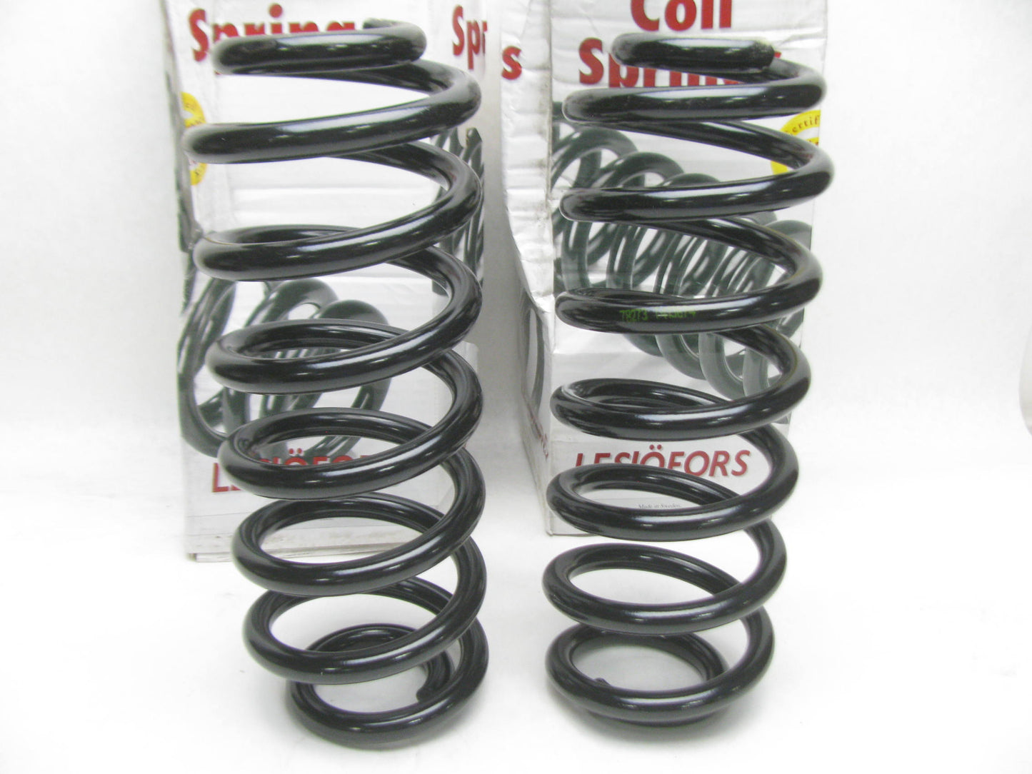 (2) Lesjofors 4208457 Rear Coil Springs For 2001-2006 BMW E53 X5 3.0i