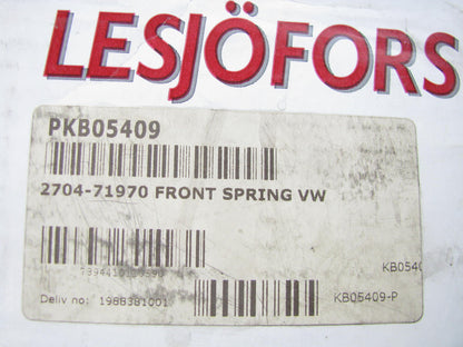 Lesjofors PKB05409 FRONT Coil Springs Set - 1993-1996 VW Golf, Jetta