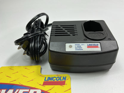 Lincoln 1211 120V 3-hour Battery Charger For Use With Model 1203 Battery Pack